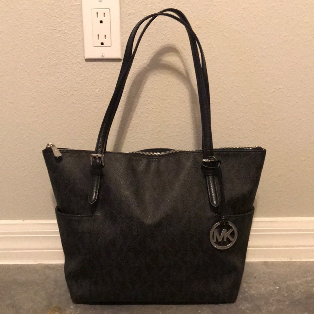 Michael Kors Medium Shoulder Bag with MK Pattern